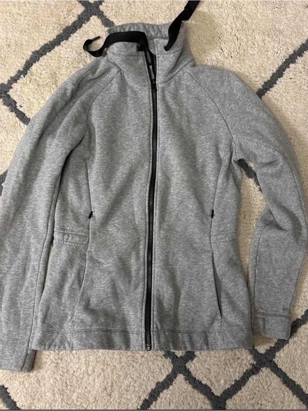 Lululemon Heather Gray Full-Zip Jacket